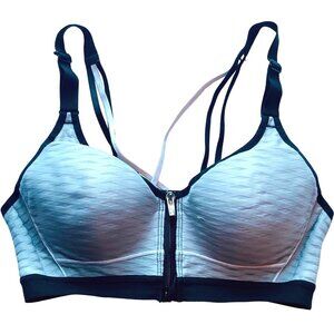 Victoria Sport Incredible by Victoria's Secret Front Close Sports Bra Gray 34B